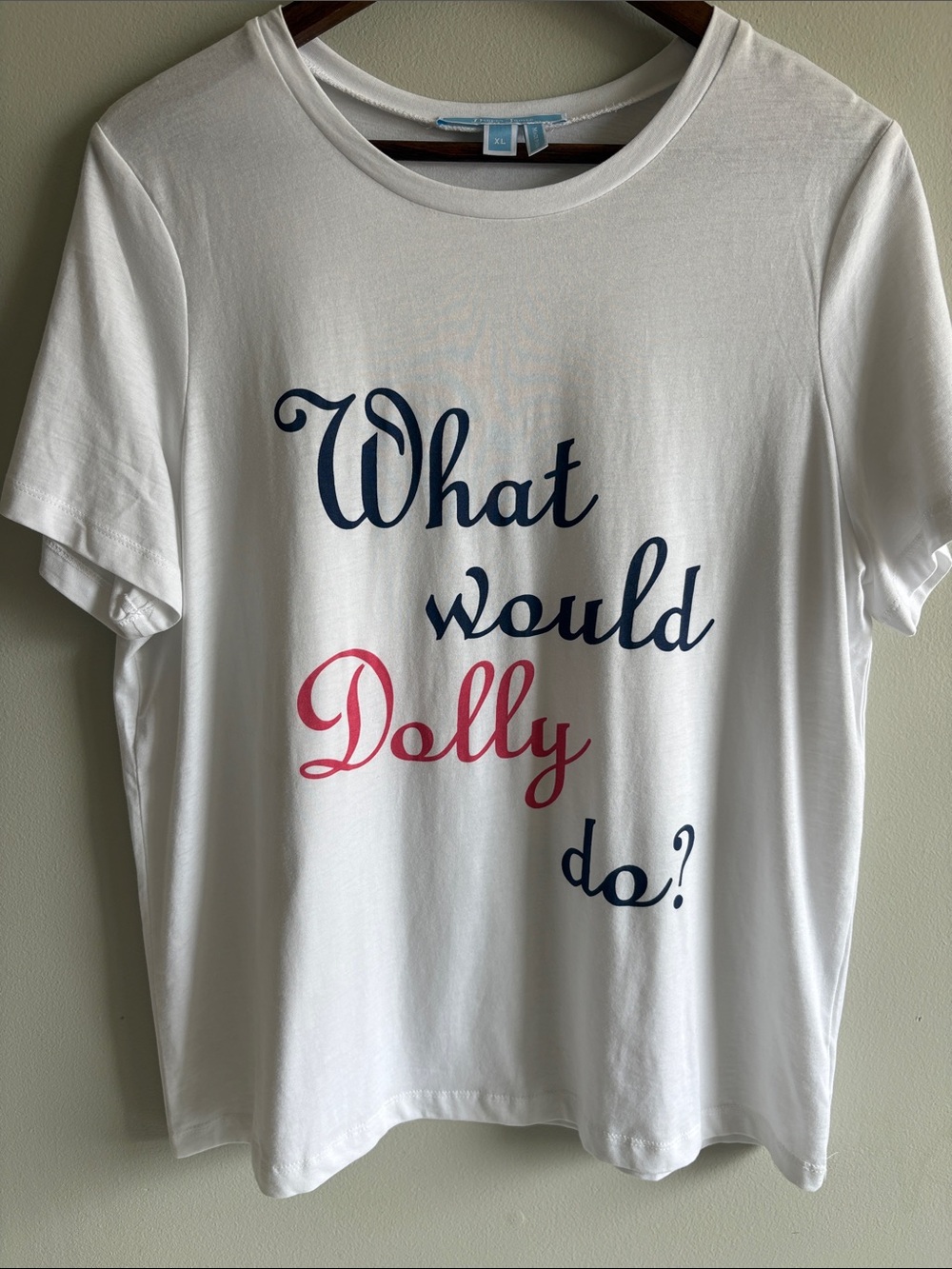 Draper James What Would Dolly Do Graphic Tee XL